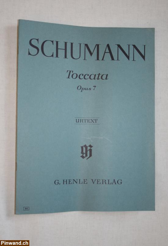 Bild 2: Schumann Tocata Opus 7 - Klassische Noten für Klavier