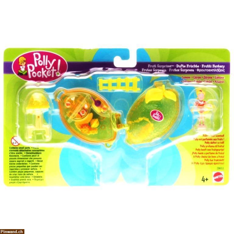 Bild 1: Polly Pocket Mini - 2000 - Fruit Surprise Lemon Mattel Toys 28653