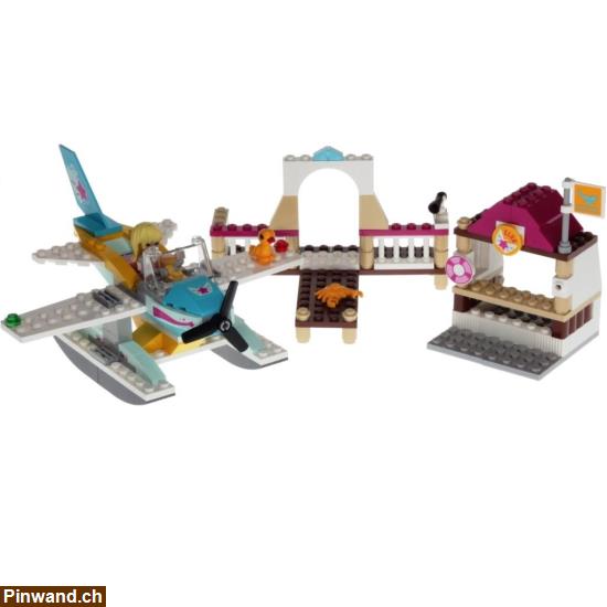 Bild 1: LEGO Friends 3063 - Flugschule mit Wasserflugzeug