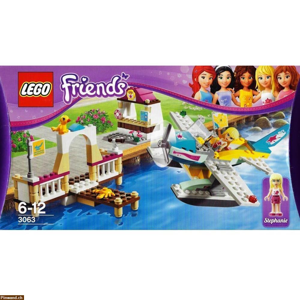 Bild 1: LEGO Friends 3063 - Flugschule mit Wasserflugzeug