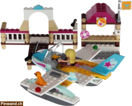 Bild 2: LEGO Friends 3063 - Flugschule mit Wasserflugzeug