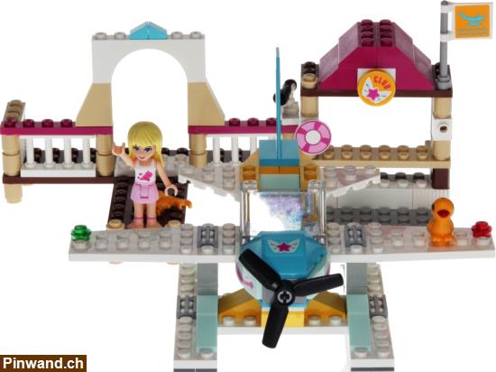 Bild 3: LEGO Friends 3063 - Flugschule mit Wasserflugzeug