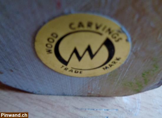 Bild 4: Wood Carvings (Holzschnitzereien) / Jonglierender Clown