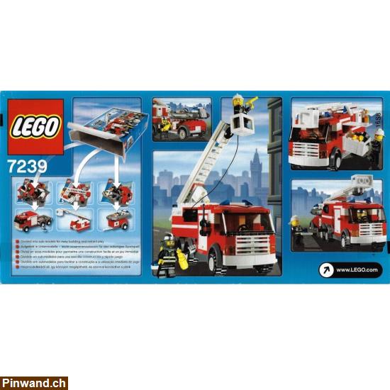Bild 2: LEGO City 7239 - Feuerwehrlöschzug