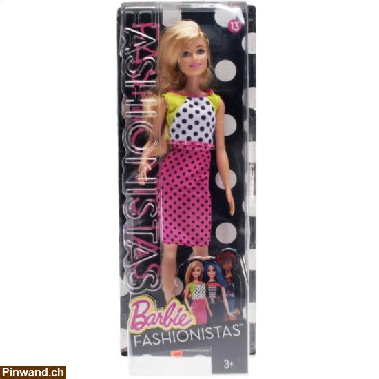 Bild 1: BARBIE - DGY54 Barbie Fashionistas Doll 13 Dolled Up in Dots - Original