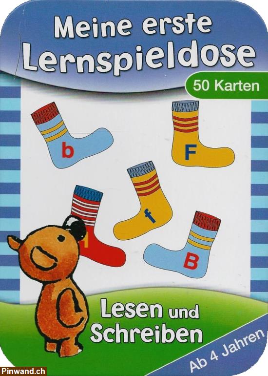 Bild 1: Meine erste Lernspieldose - Lesen und Schreiben