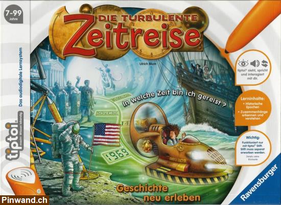 Bild 1: Ravensburger 005277 - tiptoi - Die turbulente Zeitreise