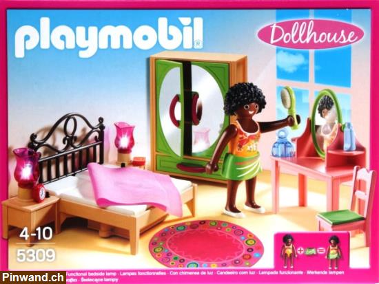 Bild 1: Playmobil - 5309 Schlafzimmer mit Schminktischchen