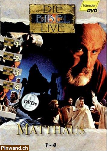 Bild 1: Das Matthäus Evangelium auf 4 Video-Kassetten, VHS