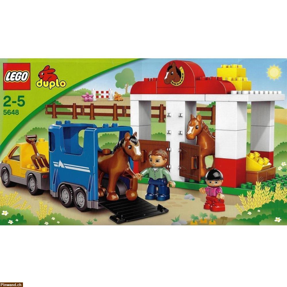 Bild 1: LEGO Duplo 5648 - Pferdestall