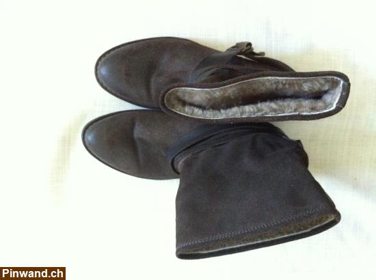 Bild 3: Herren Stiefeln Gr.40 - Leder, Fell zu verkaufen