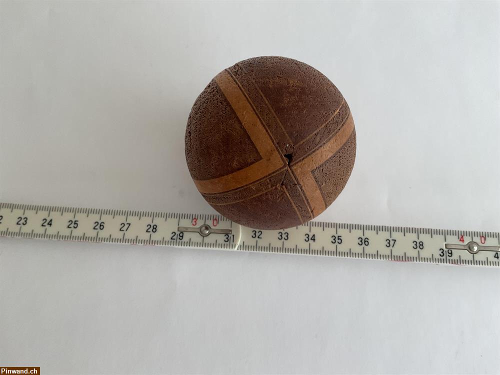 Bild 2: Holzkugel - Flickkugel