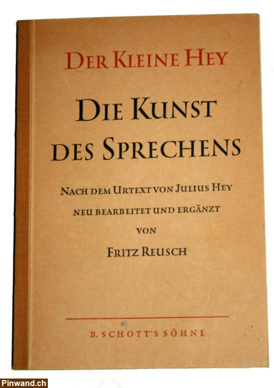 Bild 1: Die Kunst des Sprechens 1956