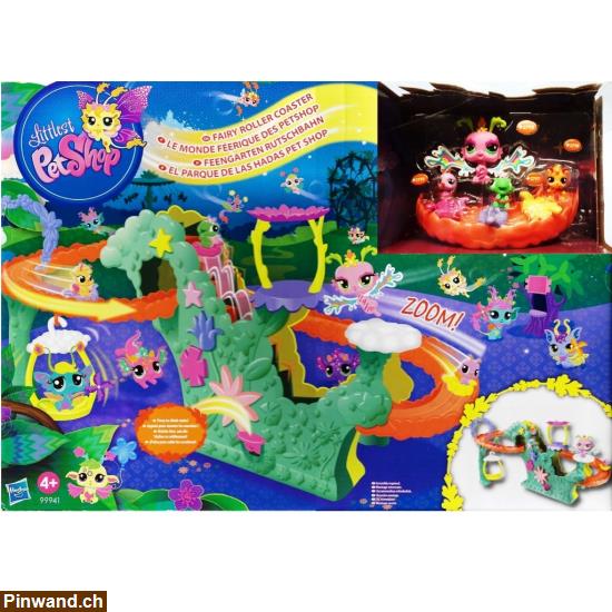 Bild 1: Littlest Pet Shop - Playset - 99941 Fairy Fun Roller Coaster