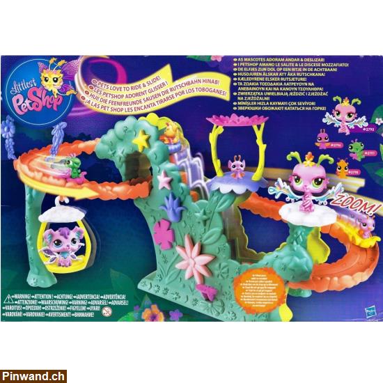 Bild 2: Littlest Pet Shop - Playset - 99941 Fairy Fun Roller Coaster