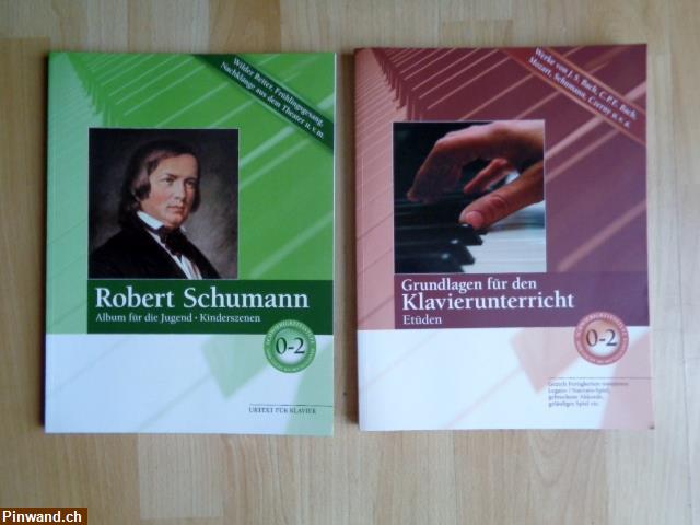 Bild 1: Klavierunterricht/Album für die Jugend-Kinderszenen (2 Stk.)