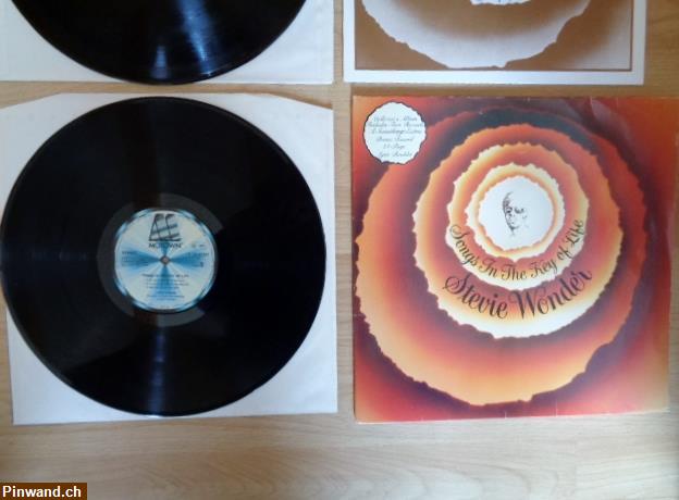 Bild 3: LP's Stevie Wonder Album "Songs in the Key of Live" zu verkaufen