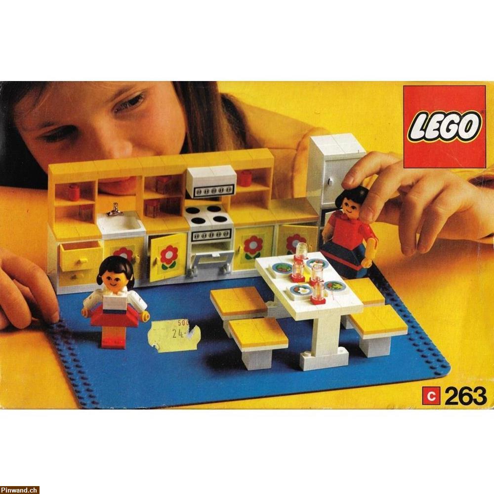Bild 1: LEGO 263 - Küche mit 2 Figuren
