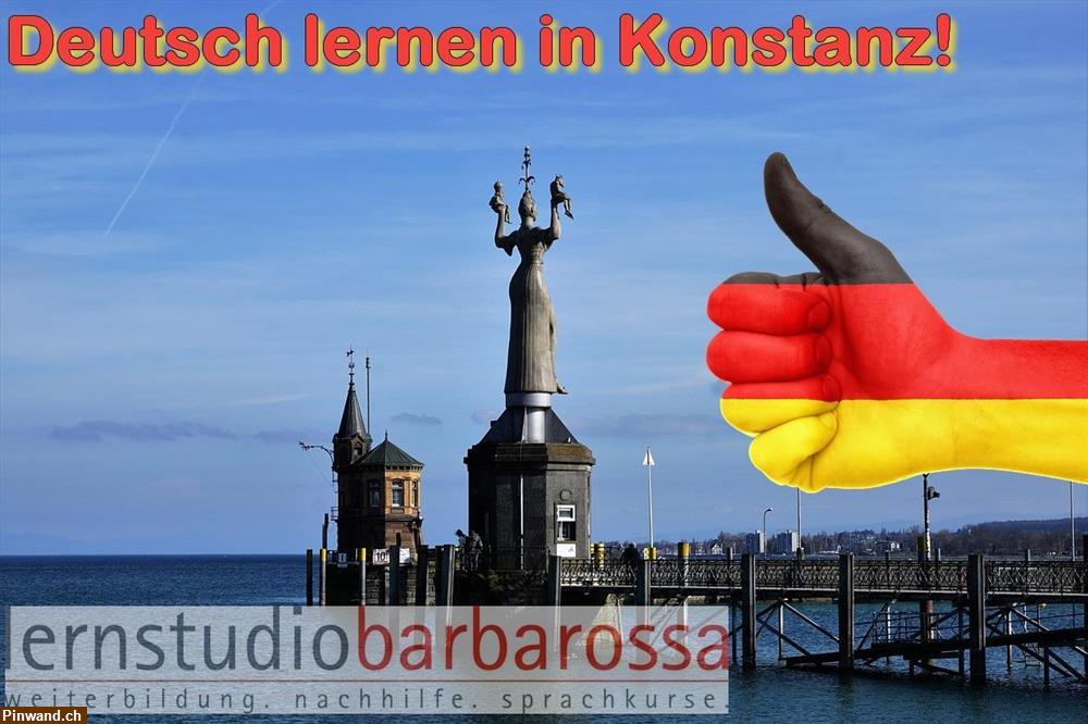 Bild 1: Deutschkurse in Konstanz Level A1 bis C2 - Deutsch !!!