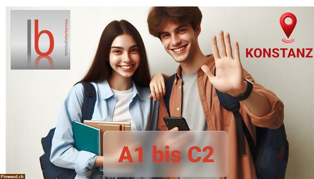 Bild 2: Deutschkurse in Konstanz Level A1 bis C2 - Deutsch DaF