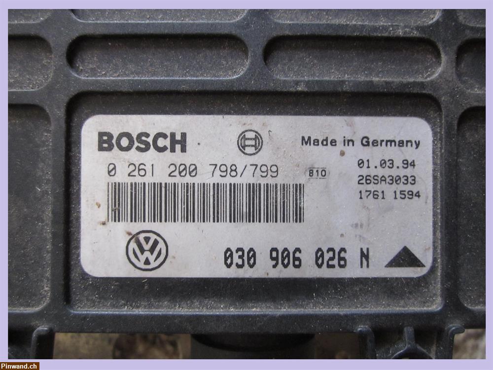 Bild 7: Motor Steuergerät Bosch - VW Nr 030 906 026 N