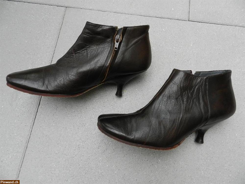 Bild 3: Muxart Barcelona Stiefelette Stiefel Boots Schuhe Gr. 36 ½ braun