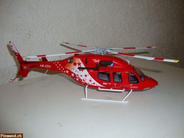 Bild 2: Helikopter Bell 429 Air Zermatt im Masstab 1:48