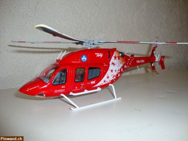 Bild 4: Helikopter Bell 429 Air Zermatt im Masstab 1:48
