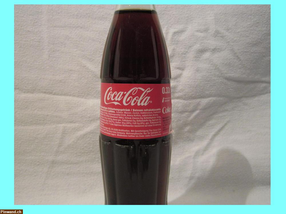 Bild 8: Coca Cola Glas Flasche Sammlerstück
