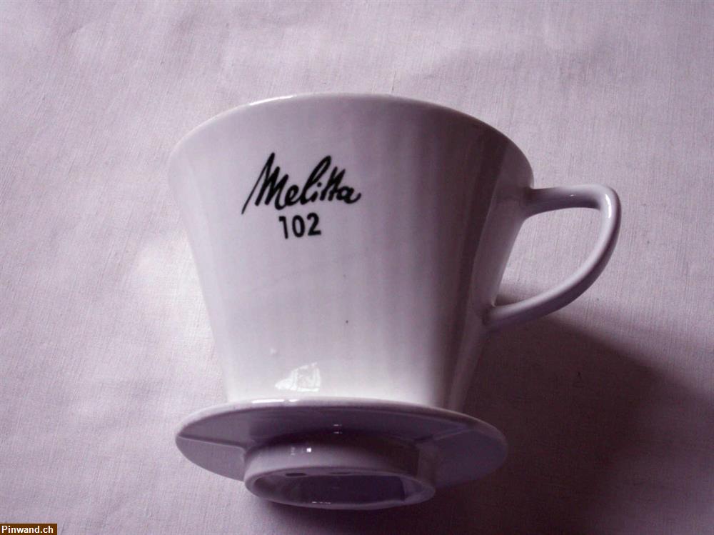Bild 1: Kaffee Filter Melitta 102 - uralt