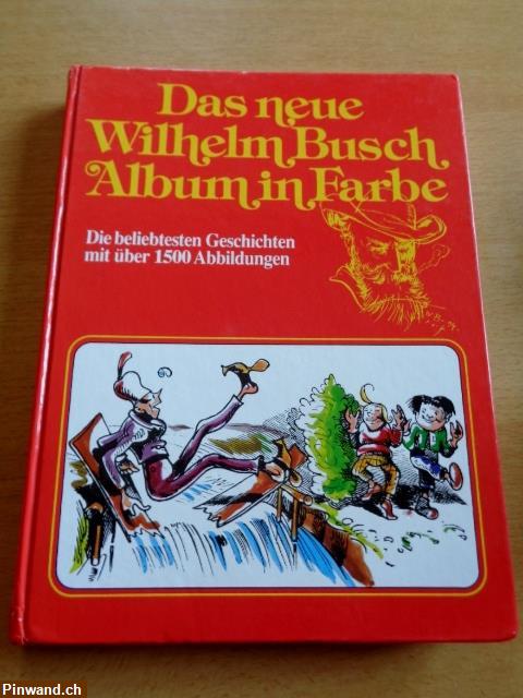 Bild 1: Das neue Wilhelm Busch Album in Farbe / Gebunden