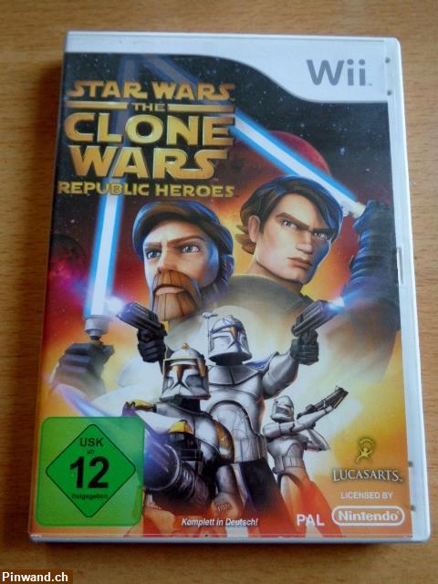 Bild 1: Nintendo Wii / Star Wars the Clone Wars