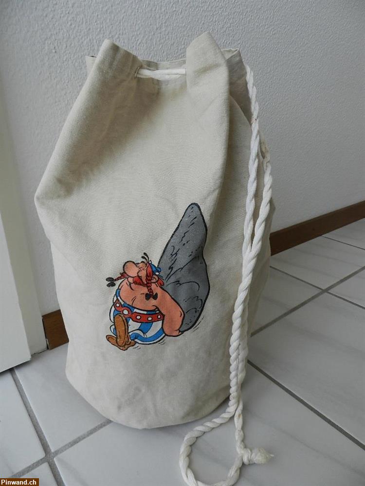 Bild 1: Seesack Tasche Umhängetasche Obelix & Hinkelstein Asterix