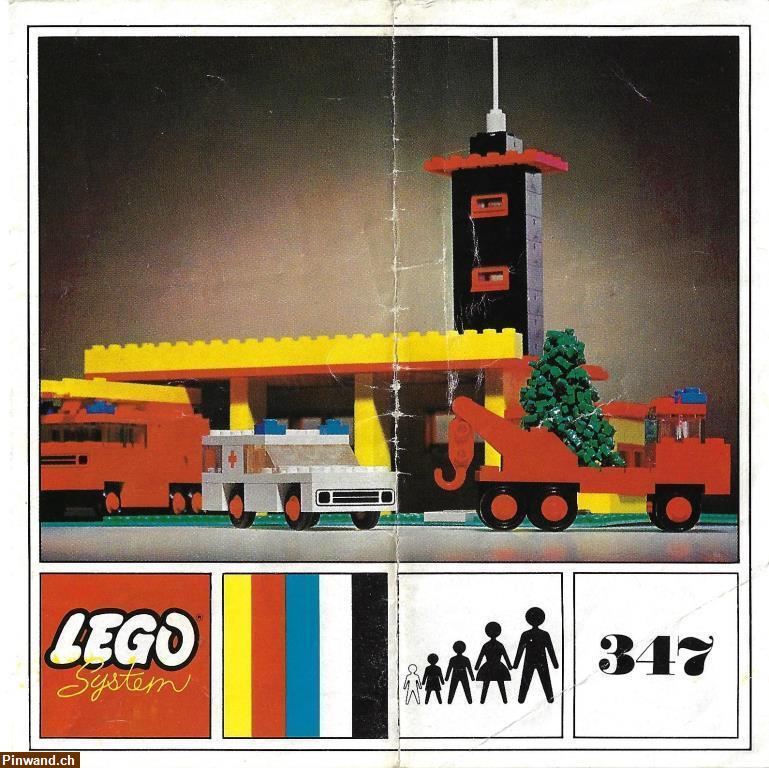 Bild 5: LEGO Legoland 347 - Feuerwache mit Fahrzeugen