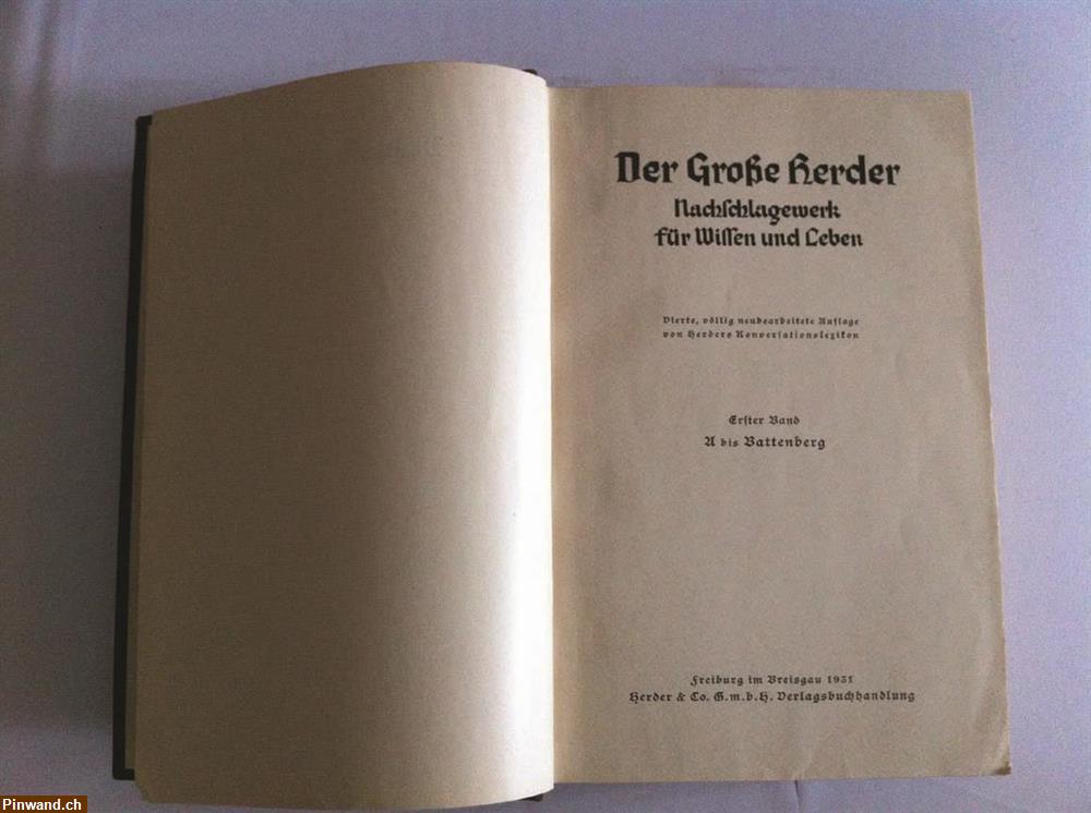 Bild 5: Der Grosse Herder 1931