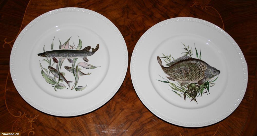 Bild 1: Teller - Villeroy & Boch - Fisch