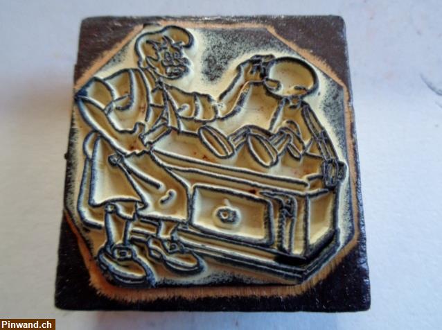 Bild 9: Pinocchio Walt Disney Holz-Gummistempel (11 Stk. + Zusatz)