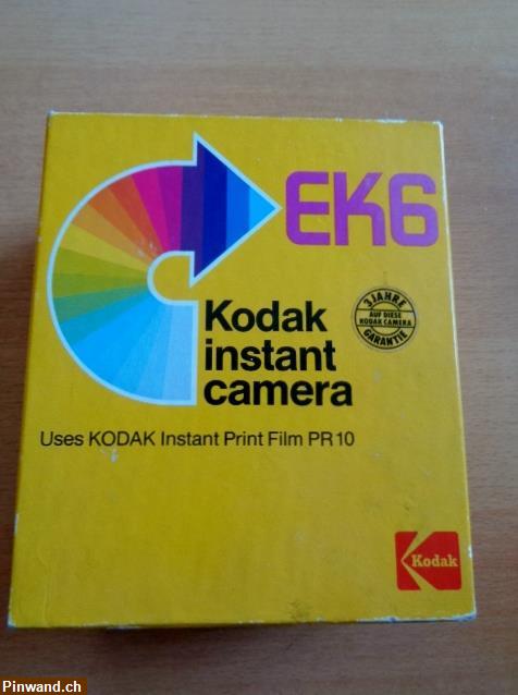 Bild 1: Kodak EK6 Instant Camera (Sofortbildkamera)