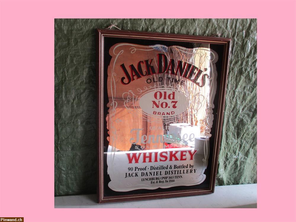 Bild 4: Spiegel Jack Daniels Logo zu verkaufen