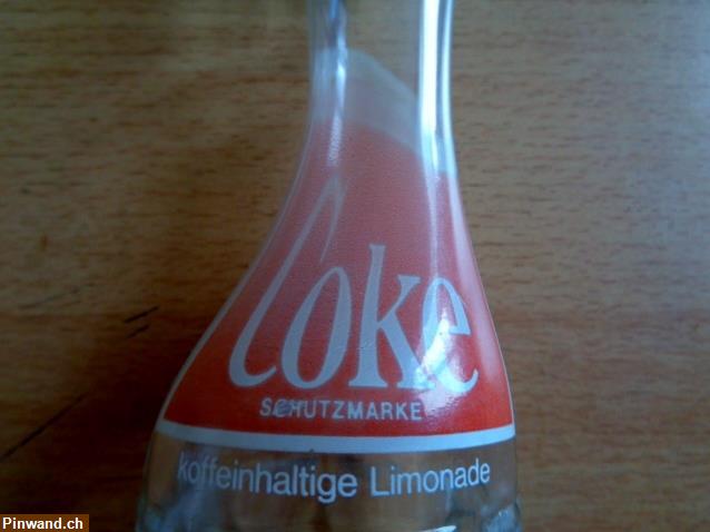 Bild 5: Alte Glas-Hals Colaflasche 1978 / Selten