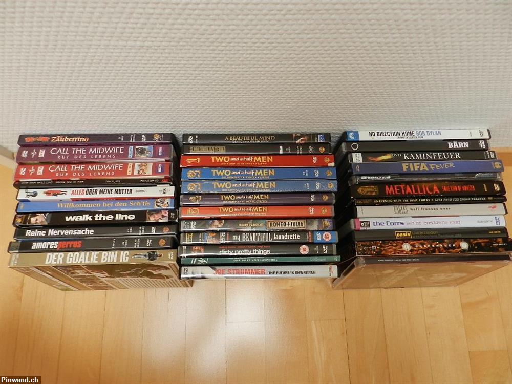 Bild 1: DVD Sammlung diverse Spielfilme, Musik etc.