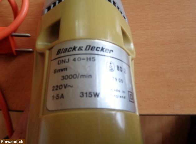 Bild 5: Bohrmaschine Black&Decker, elektrisch