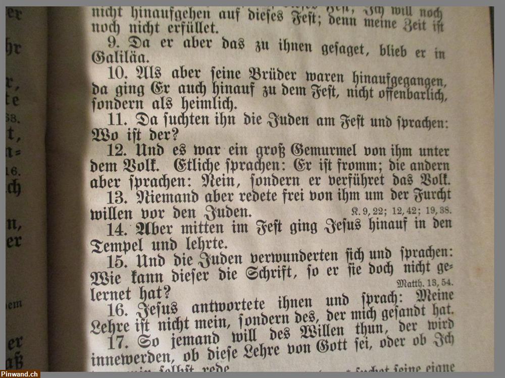 Bild 4: alte buch das evangelium des johannes