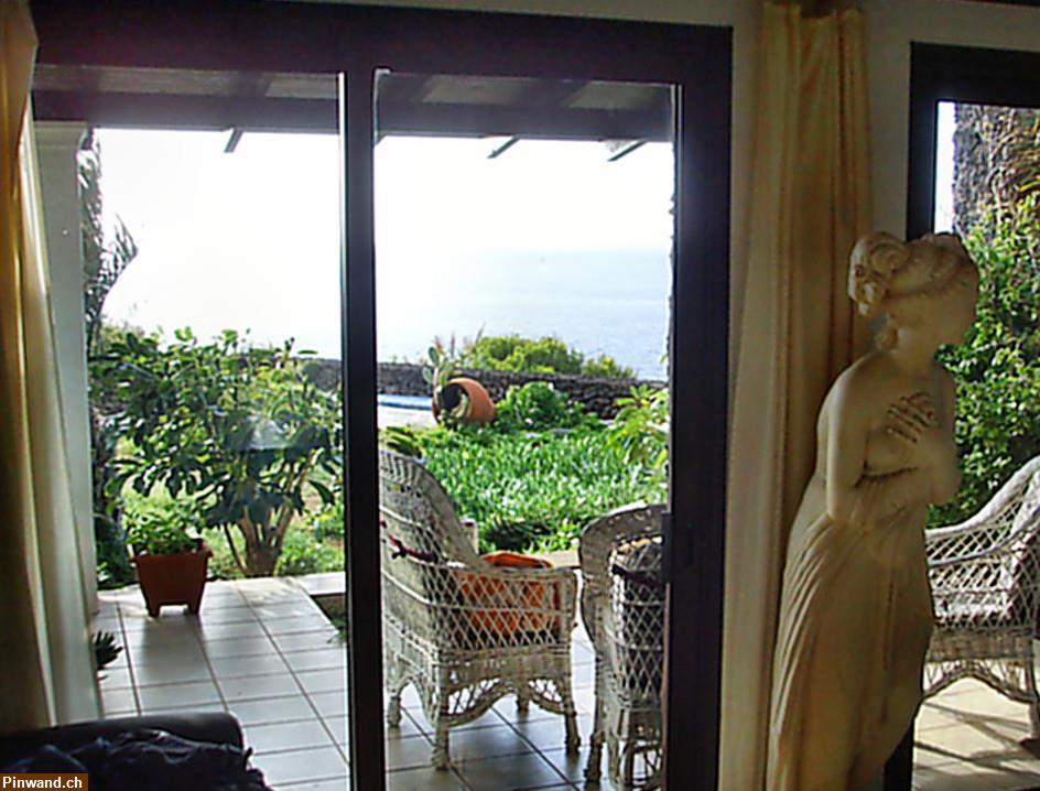 Bild 2: Anwesen mit Pool und Panoramablick auf El Hierro