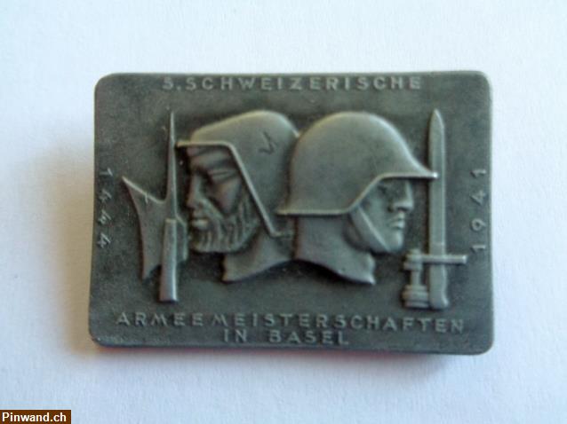 Bild 1: Schweizerische Armeemeisterschaften Basel 1941