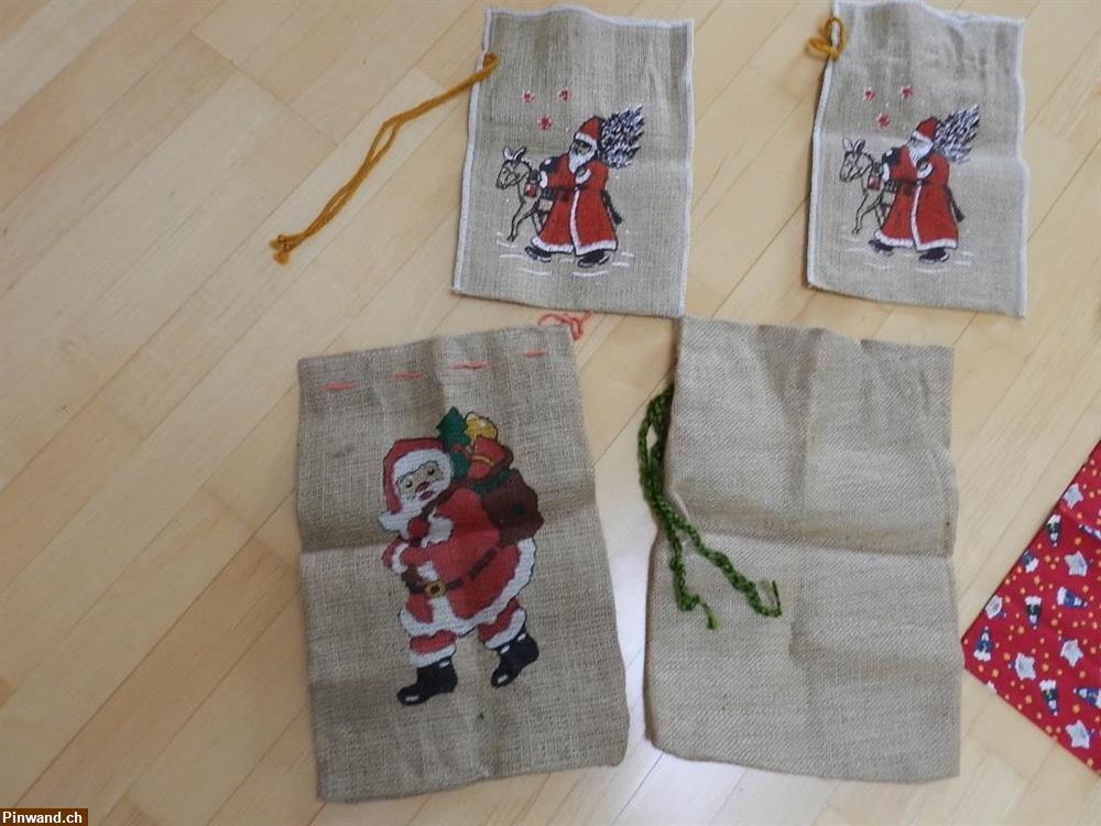 Bild 2: Klaussack Jute Chlaussack Samichlaus Nikolaus Sack