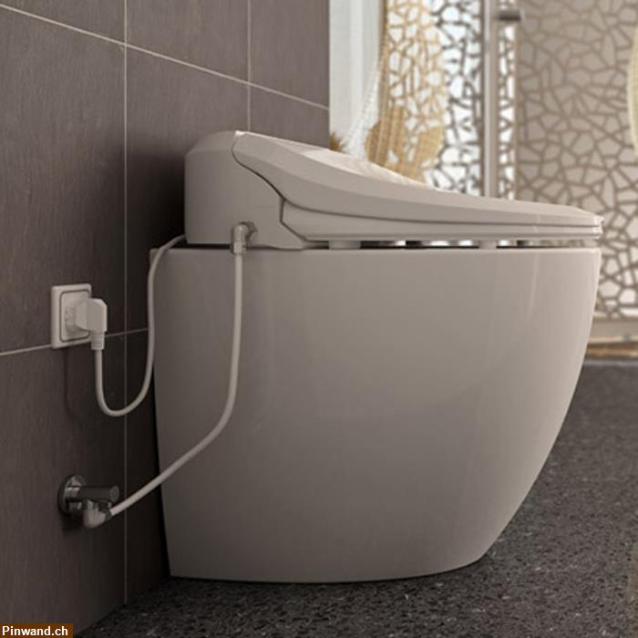 Bild 3: Elektronischer Toilettensitz mit Fernbedienung, Smart-Bidet Intimpflege, 7035RS TESTSIEGER