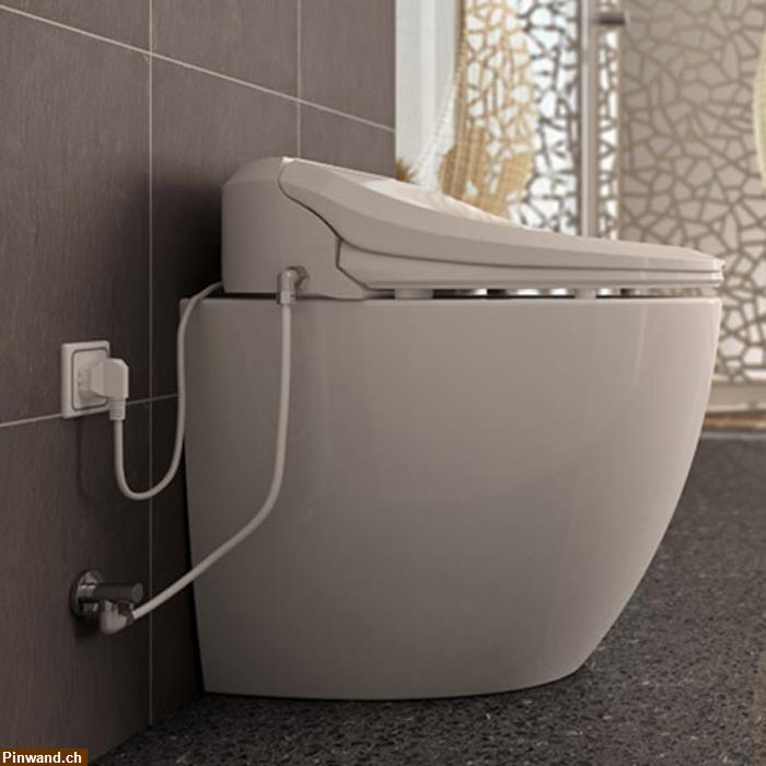 Bild 6: Dusch-WC Elektronischer Toilettensitz mit Fernbedienung, Smart-Bidet Intimpflege, 7035RU TESTSIEGER