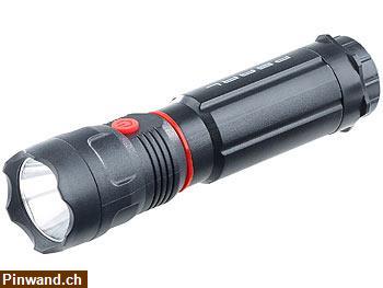 Bild 1: Stablampe für Camping, Arbeit - Mit starker LED, 2in1