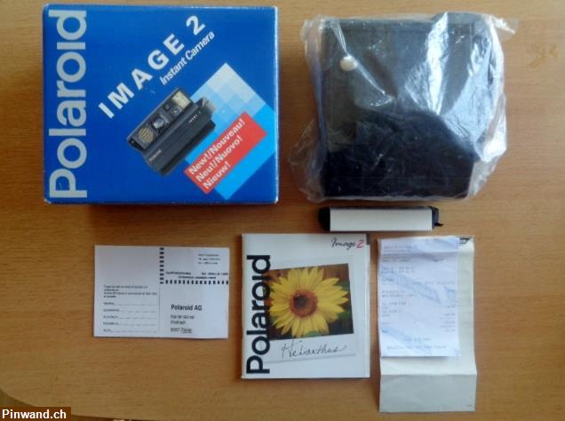 Bild 1: Polaroid Image 2 Sofortbildkamera / Originalverpackung usw.